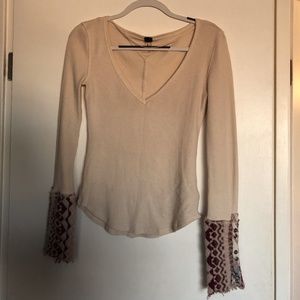 Free People long sleeve thermal